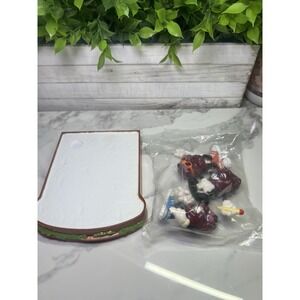 Del‎ Monte Presents California Raisins Bread Sandwich Stage w/ 3 Figurines 1987